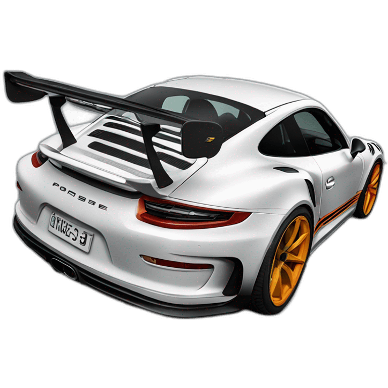 Porsche GT3rs emoji