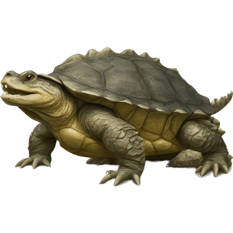 Alligator snapping turtle emoji