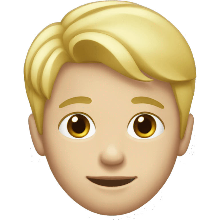 Boy blonde  emoji