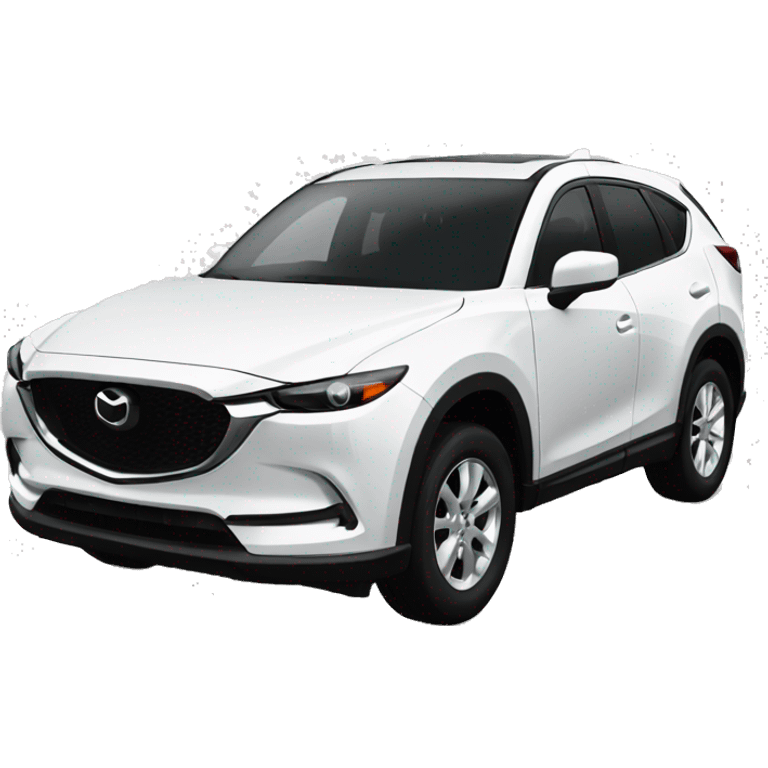 White Mazda SUV emoji