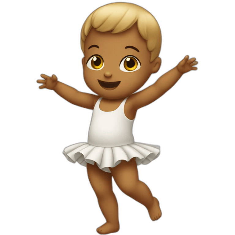 Bébé qui danse emoji