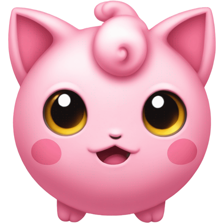 Jigglypuff pouting emoji