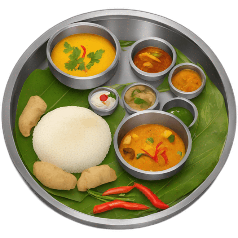 Indian thali emoji