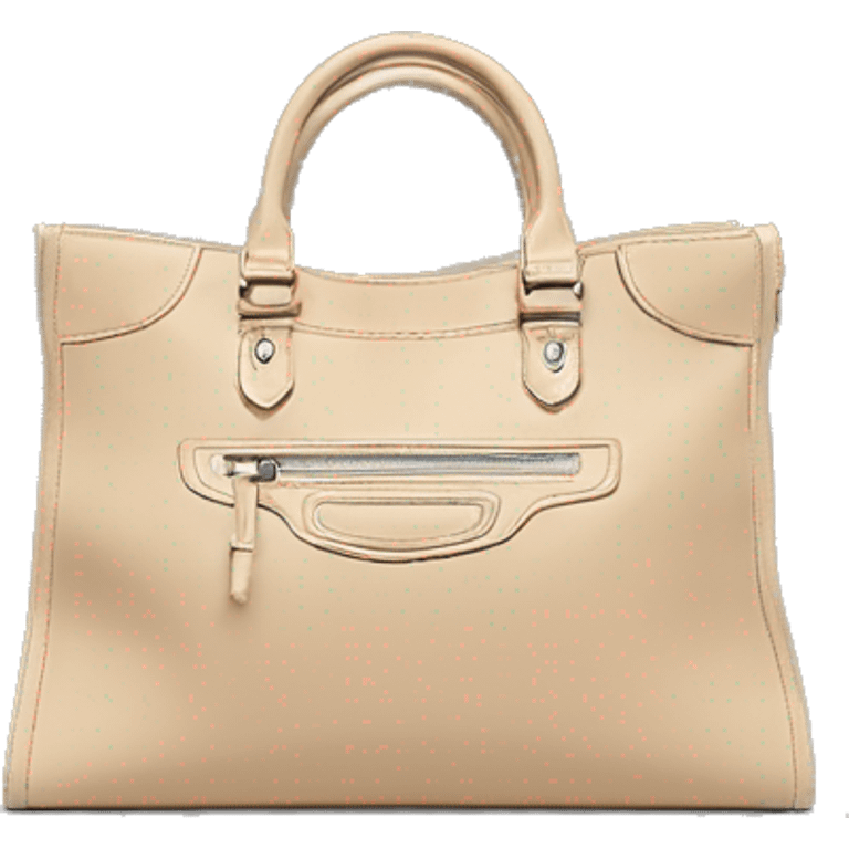 beige-balenciaga-bag emoji