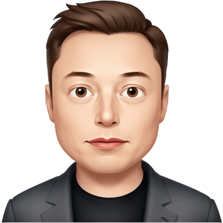 Elon Musk emoji