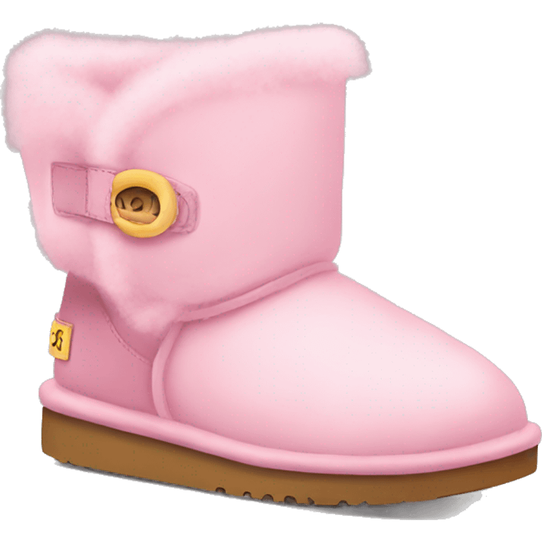 Babypink UGG shoes emoji