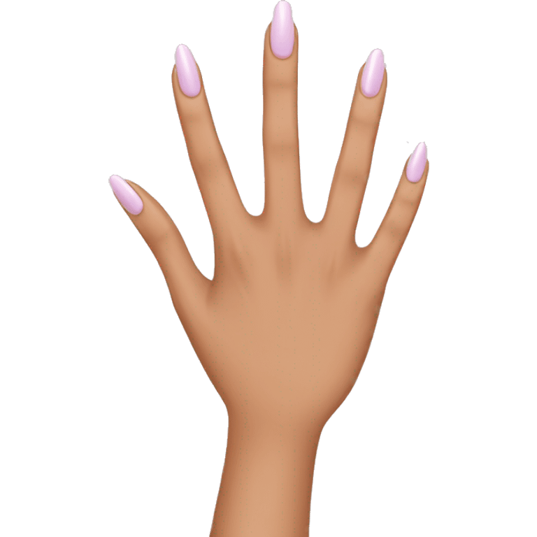 female hand manicure emoji