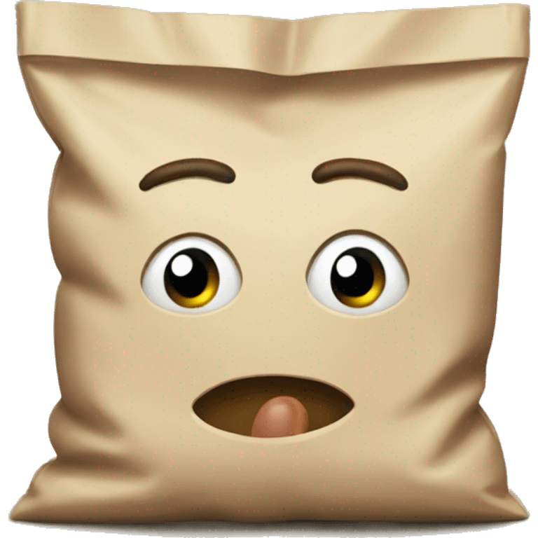 Beans in a bag emoji