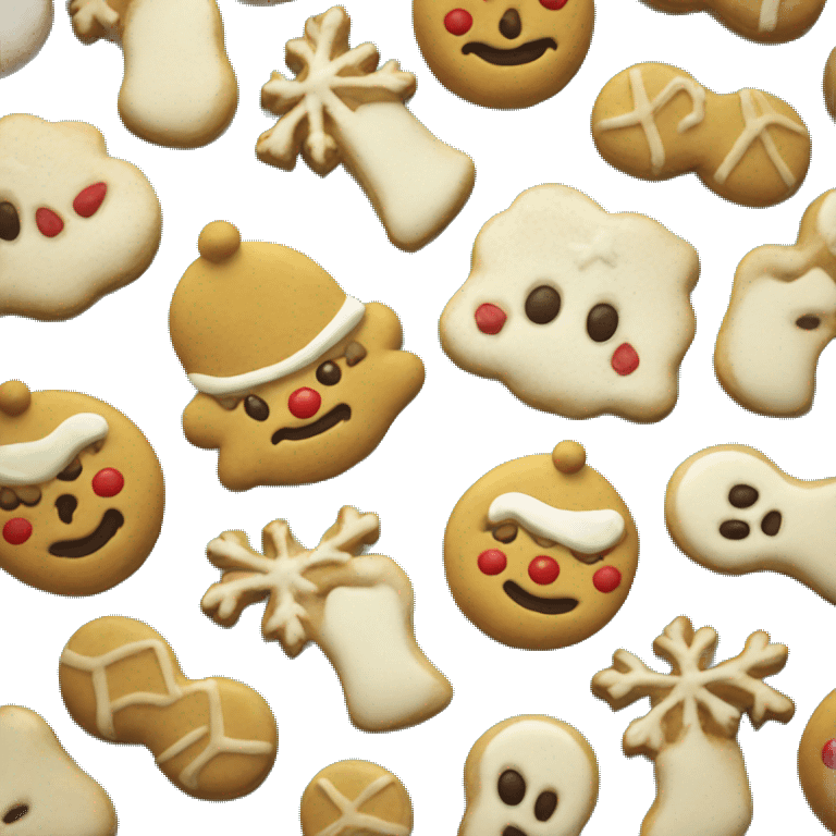 Christmas cookies  emoji