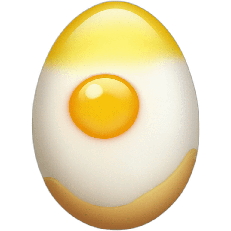 cute Sunny-side-up egg emoji