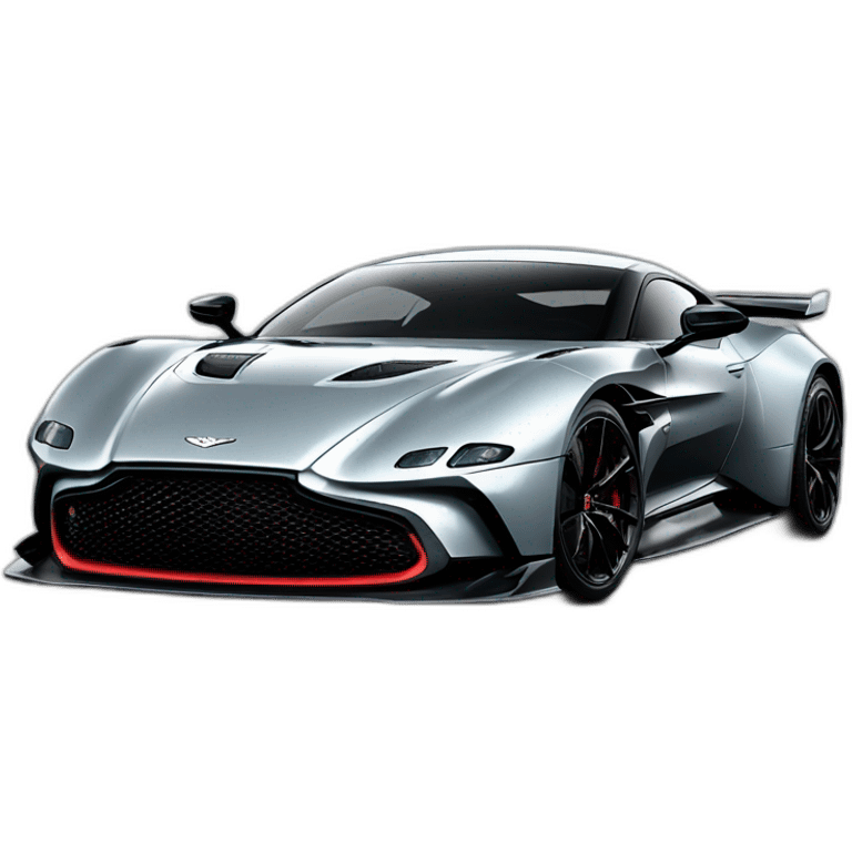 tuned Aston martin vulcan emoji