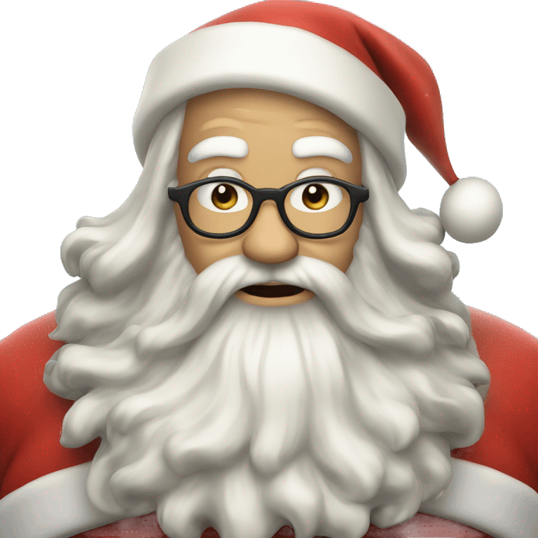 santa claus wit emoji