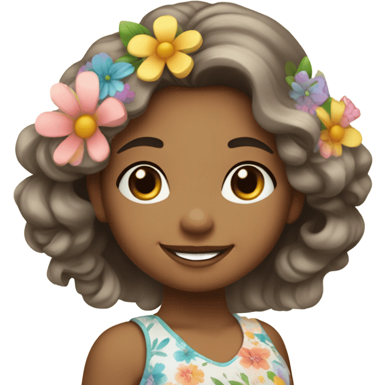 cute spring girp emoji