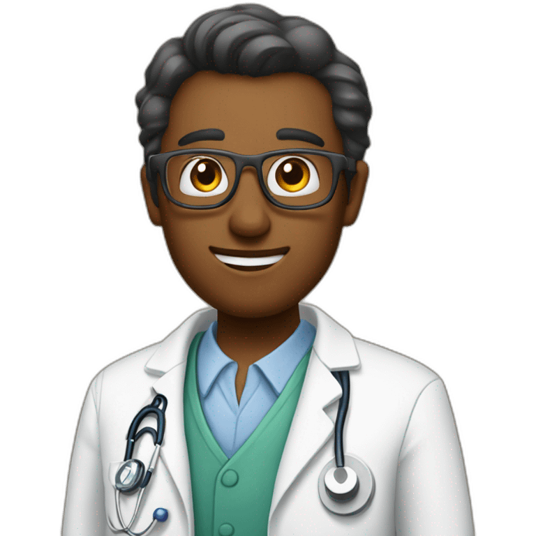 The doctor prescribed me a new medication. emoji