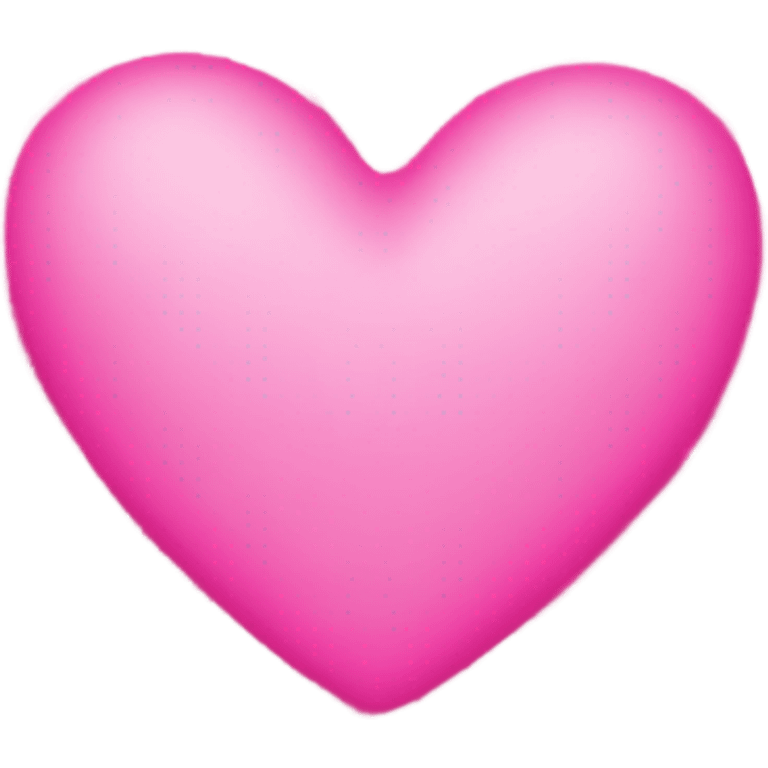 Pink heart  emoji