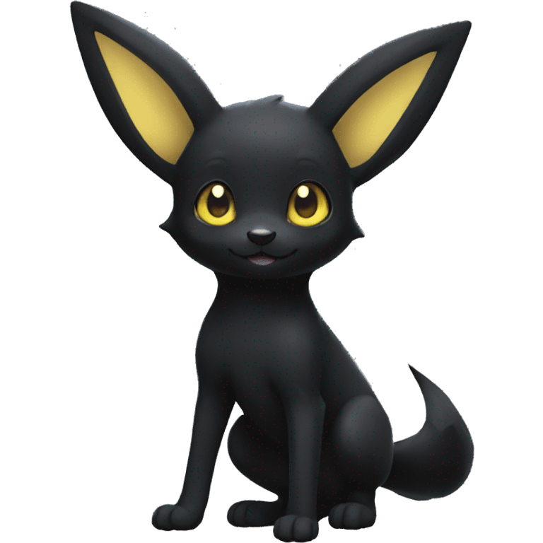 Umbreon full body emoji