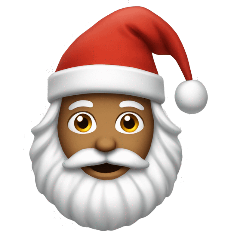 Santa Claus with my emoji  emoji