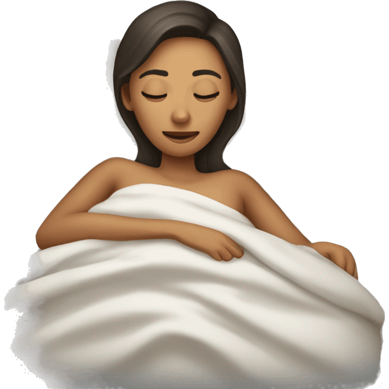 Mujer dormida emoji