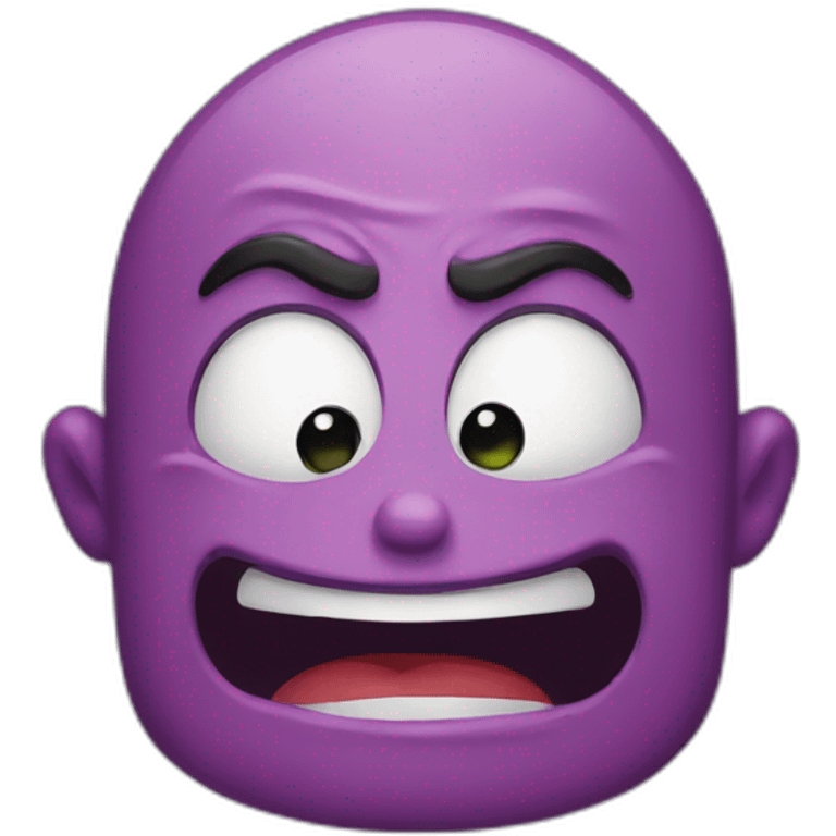 grimace emoji