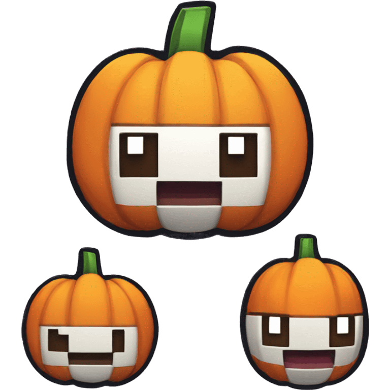 pokemon pumpkin minecraft badge medal future cute emoji