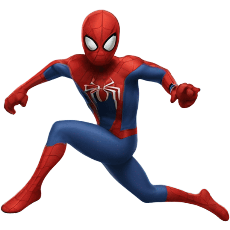 Spider-Man running emoji