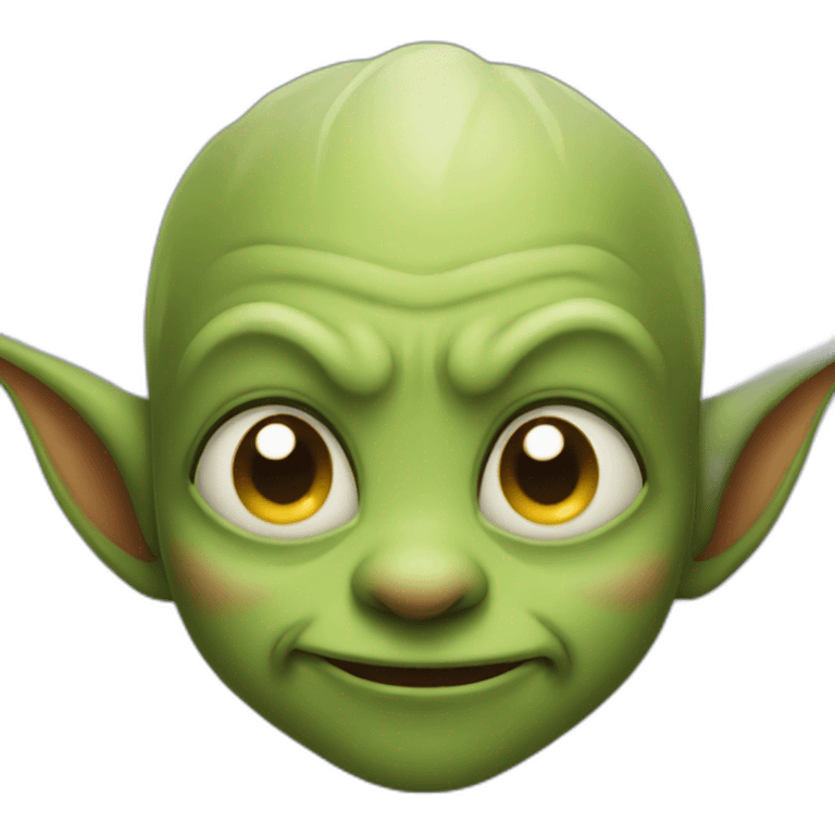 cute goblin face emoji