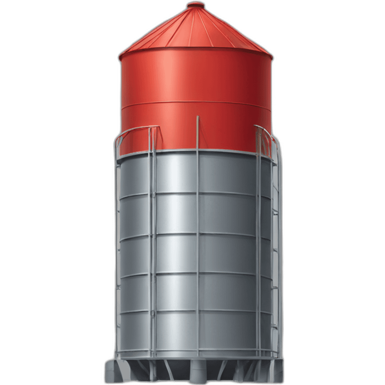 red silo emoji