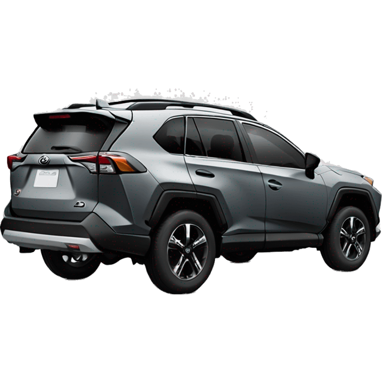 2024 Dark gray Toyota rav4 add bow emoji