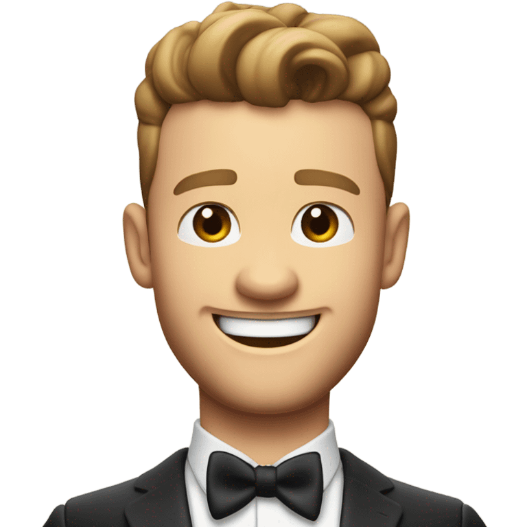 Justin Timberlake saying you are the best  emoji