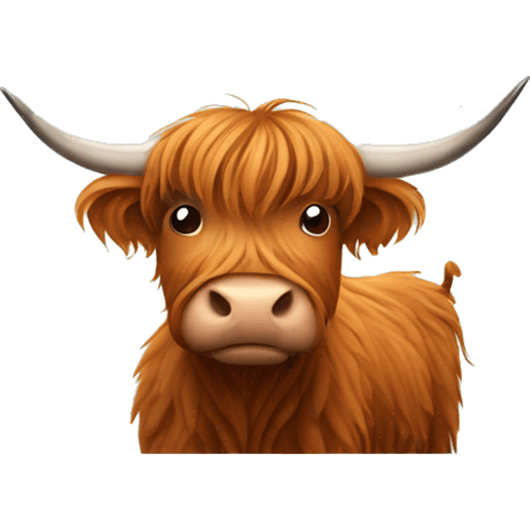 Highland cow emoji