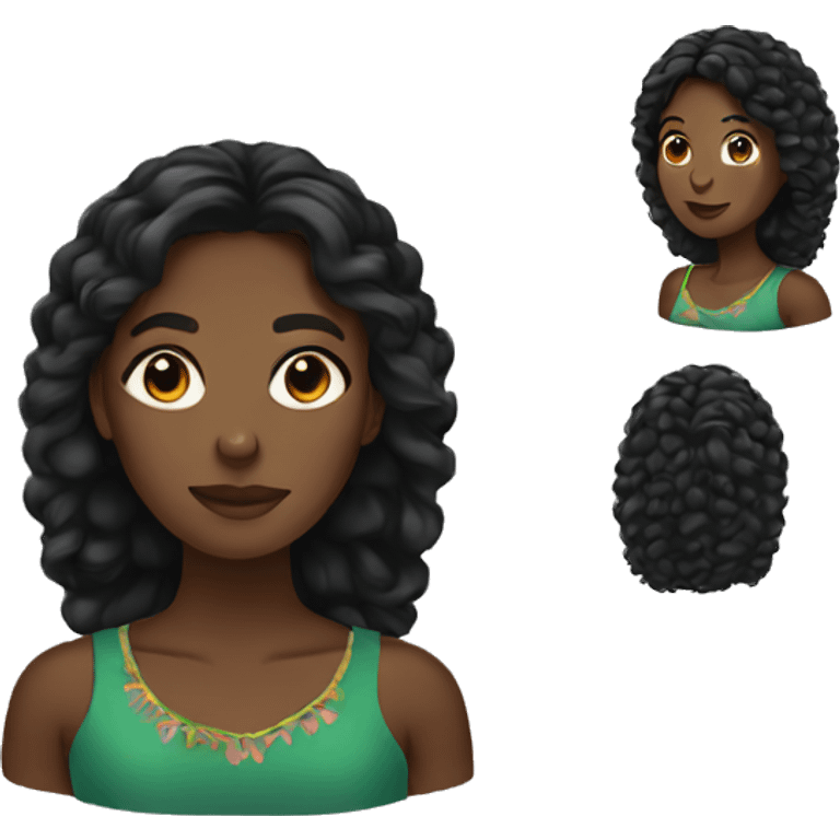 cameroon black woman emoji  emoji