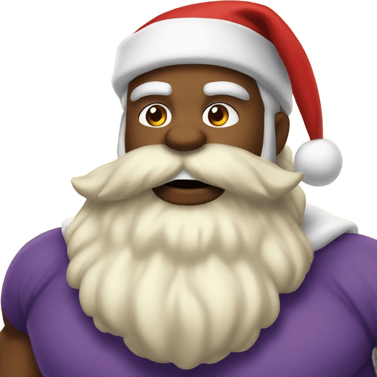 Buff Santa  emoji