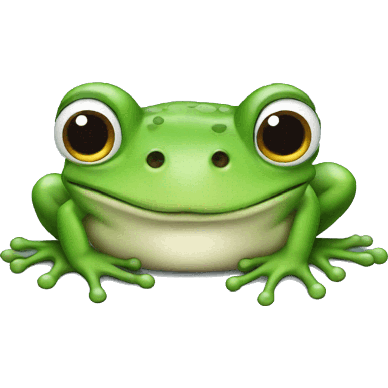 cold frog emoji