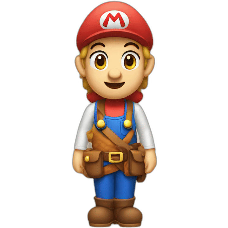 Mario meisje emoji