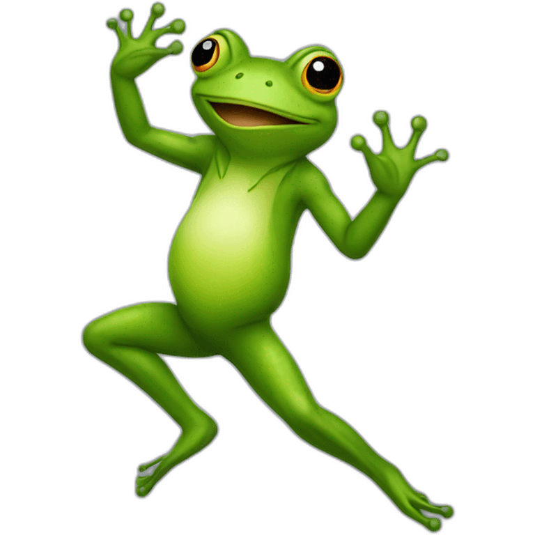 frog dancing emoji