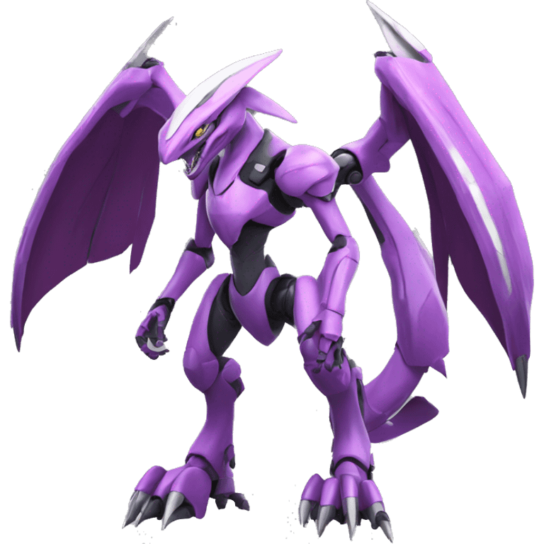  cool edgy Palkia-Genesect-Raptor full body emoji