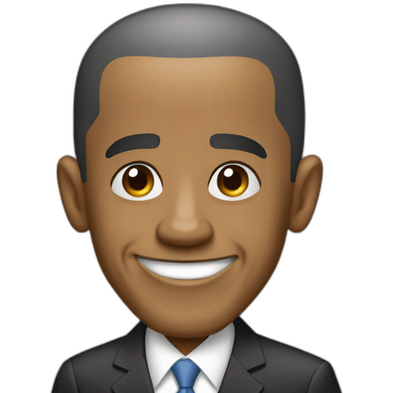 Barrack Obama emoji