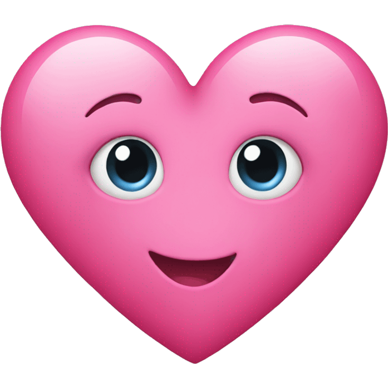 Pink heart emoji