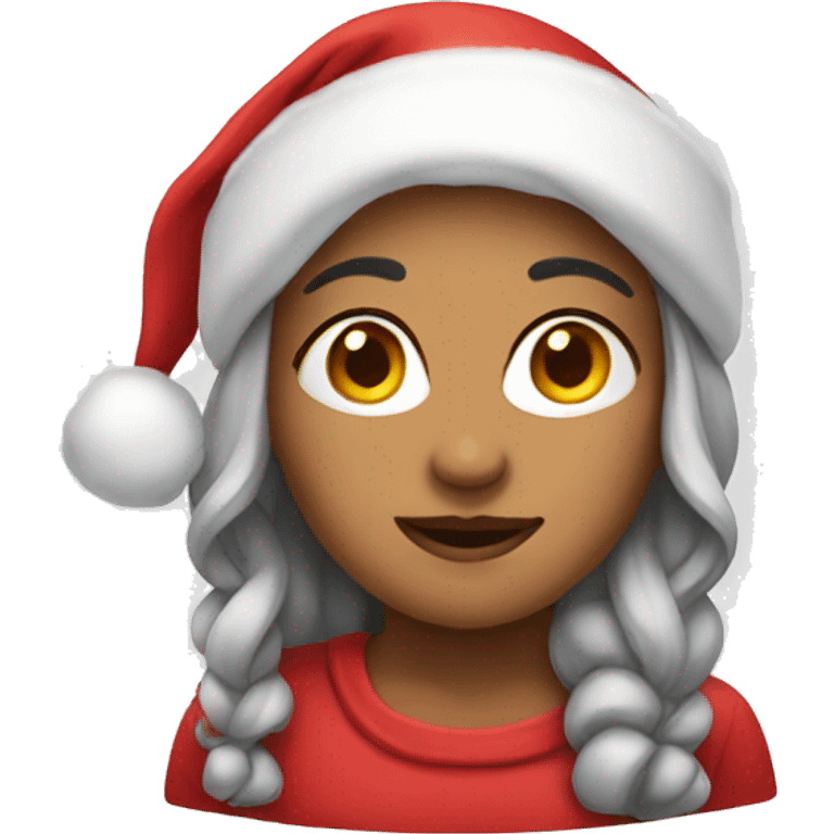 woman santa emoji