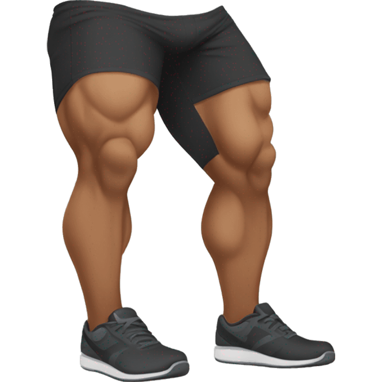 Leg day gym emoji