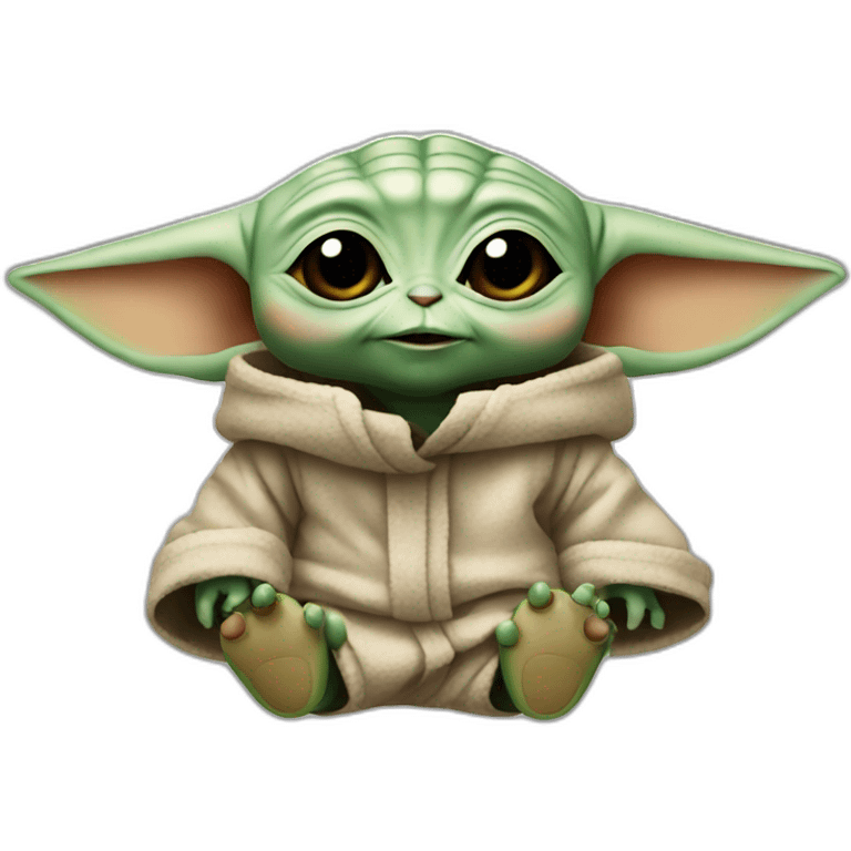 Baby yoda emoji