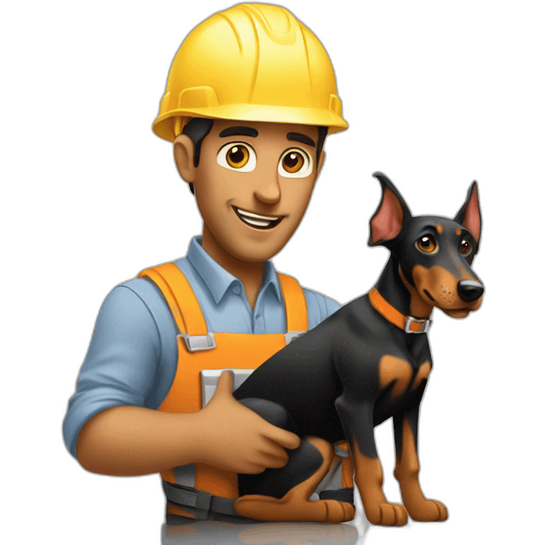 builder-doberman emoji