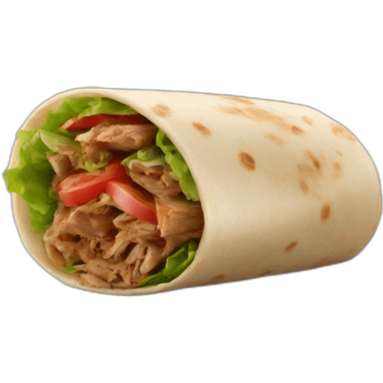 doner wrap emoji