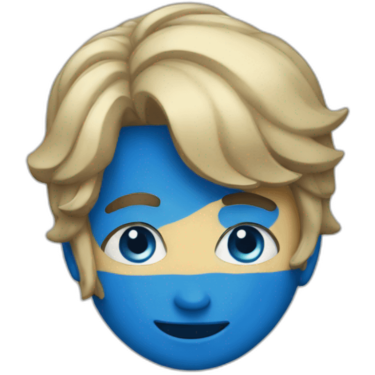 blue mark emoji