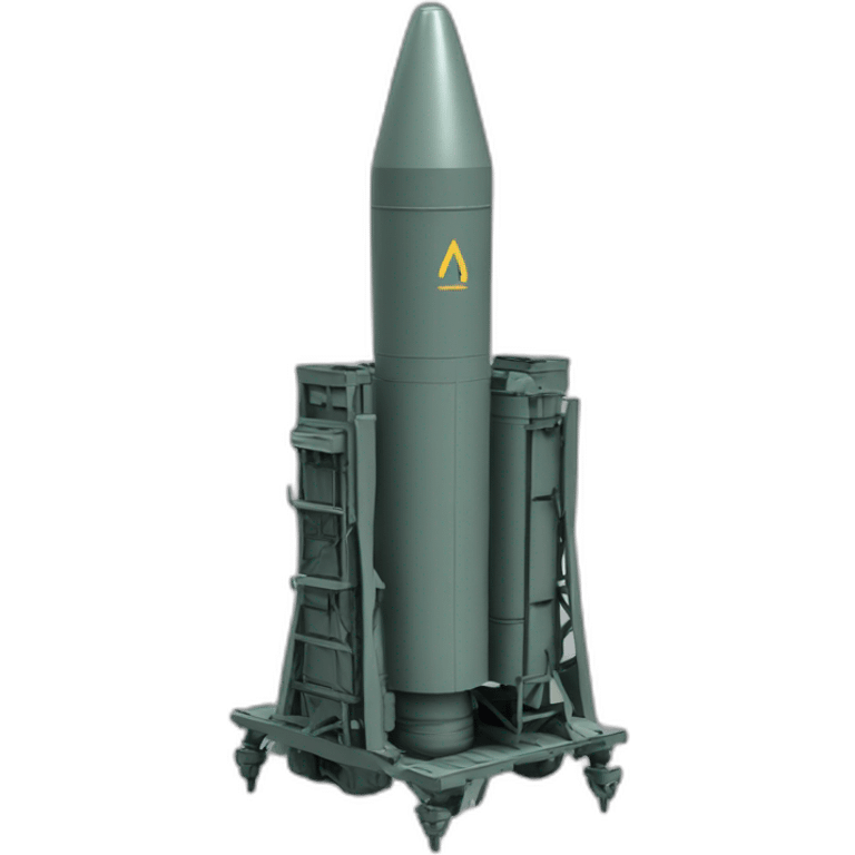 A-120 multiple missile launcher pad emoji