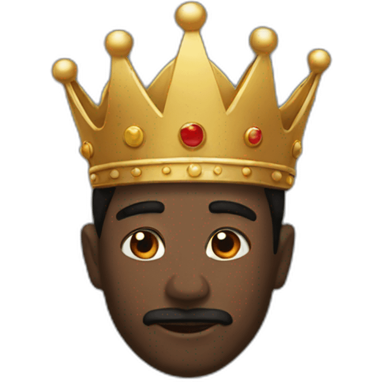 Black crown emoji