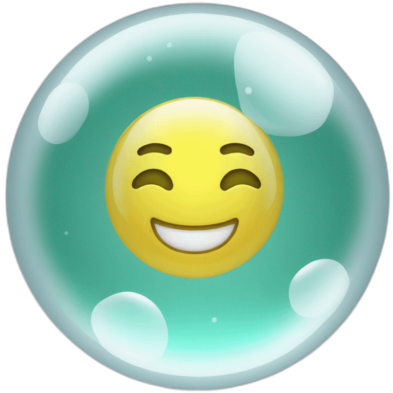 Electric bubble glass  emoji