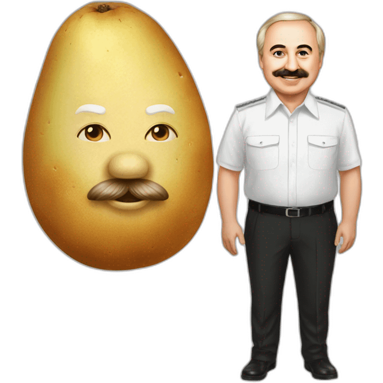 lukashenko and potato  emoji