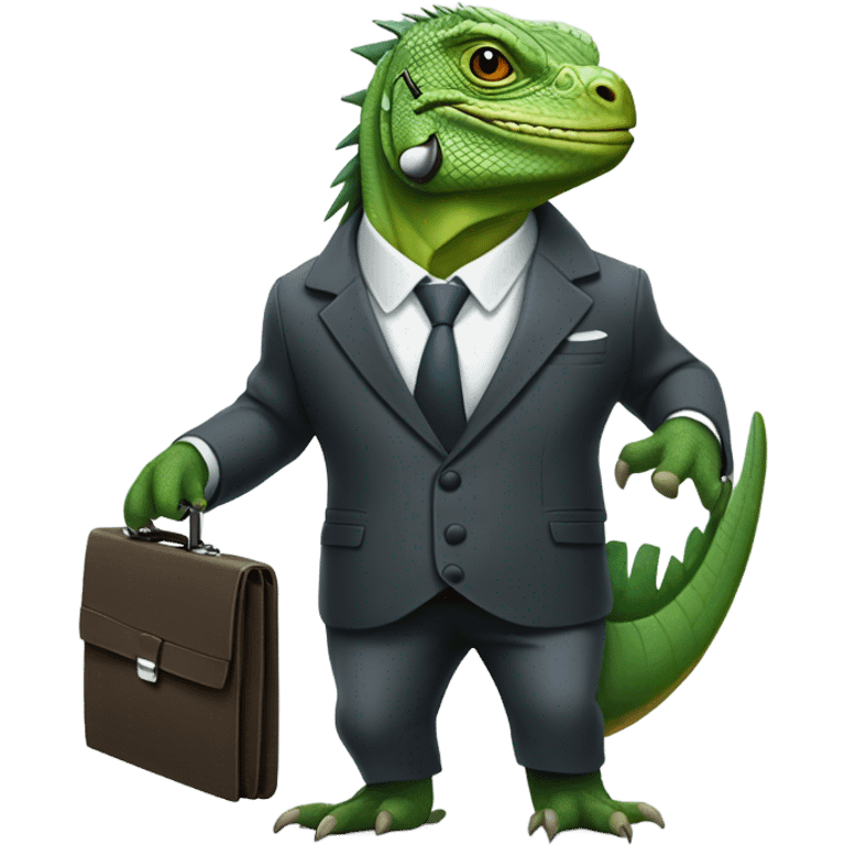 capitalist-iguana emoji