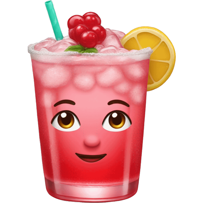 shirley temple drink emoji